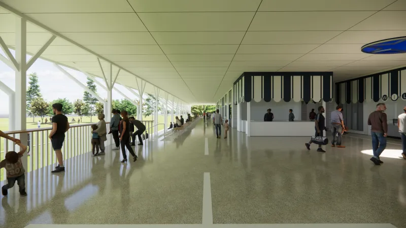 ENS Walkway Western View