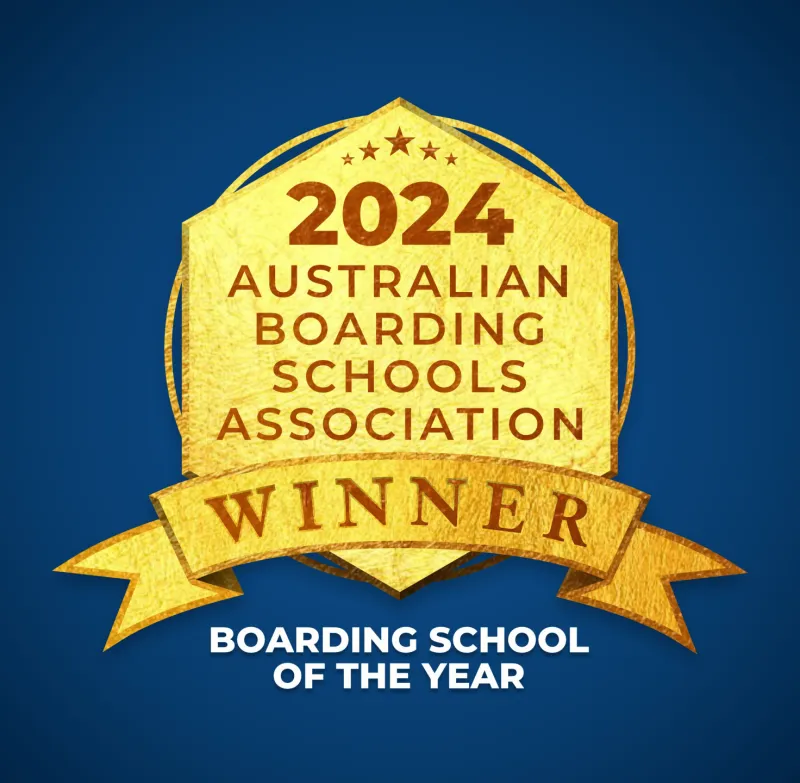 2024 Australian Boarding Schools Association BOARDING SCHOOL OF THE YEAR BG