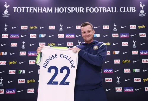 Jamie Pybus at Tottenham